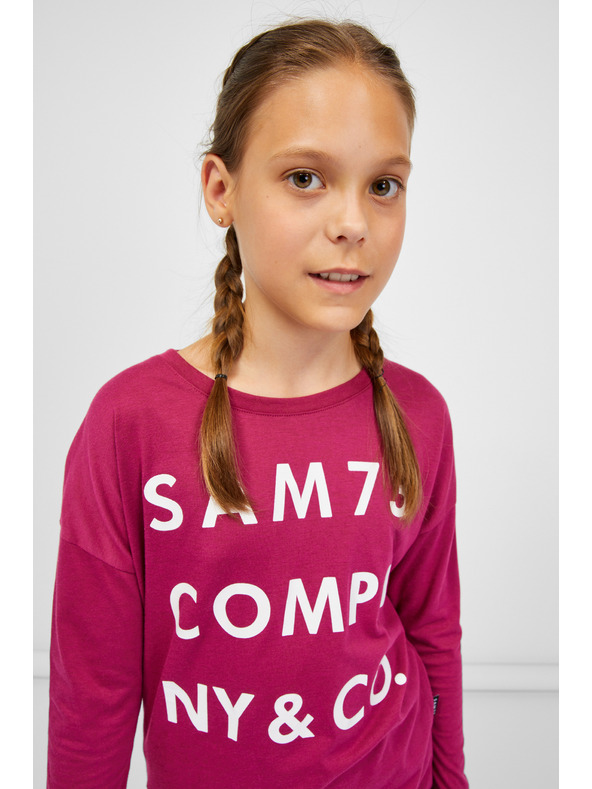 Sam 73 Sötét rózsaszín lány póló SAM 73 Kat