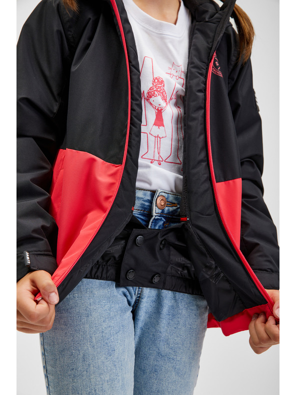 Sam 73 Korall és fekete gyermek dzseki SAM 73 Kimia