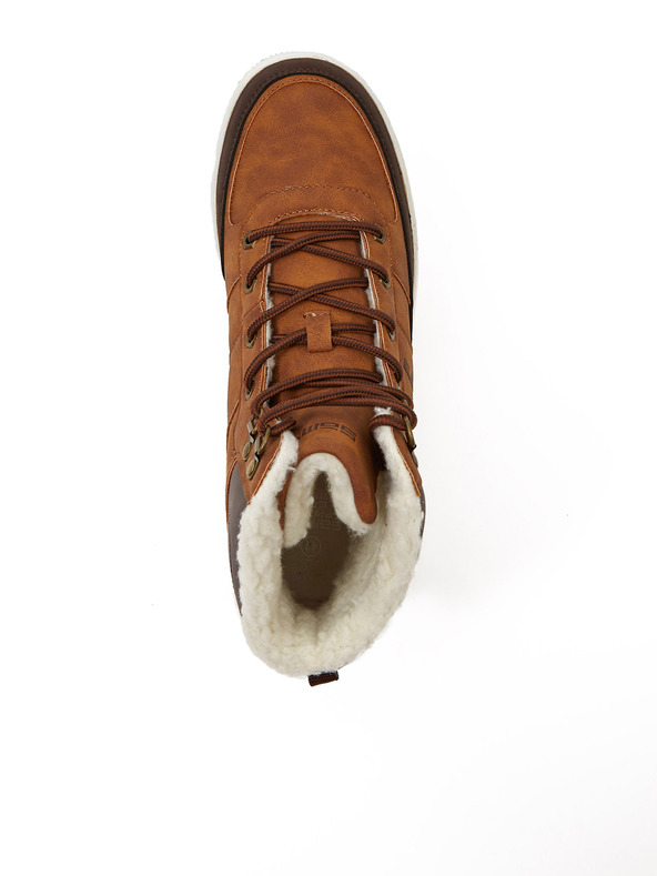 Sam 73 Barna szarvasbőr szigetelt bokacipő SAM 73 Fafter