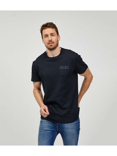 Sam 73 Fekete férfi póló SAM 73 Quarip