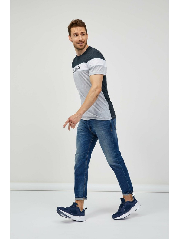 Sam 73 Szürke férfi póló SAM 73 Kavix