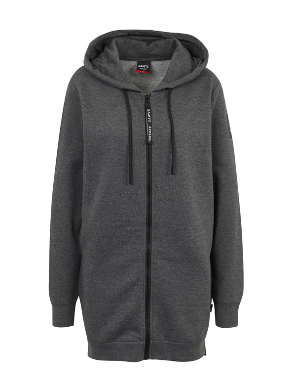 Sam 73 Szürke női szürke női kapucnis cipzáras kapucnis pulóver SAM 73 Drusilia