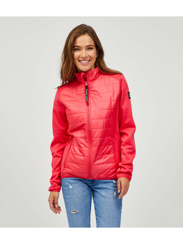 Sam 73 Sötét rózsaszín női steppelt könnyű dzseki 73 Besd