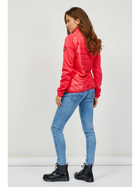 Sam 73 Sötét rózsaszín női steppelt könnyű dzseki 73 Besd