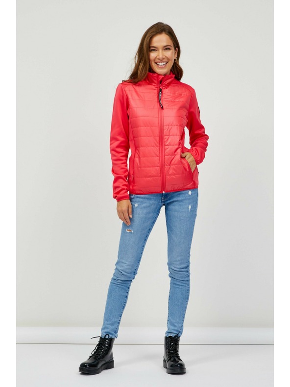 Sam 73 Sötét rózsaszín női steppelt könnyű dzseki 73 Besd