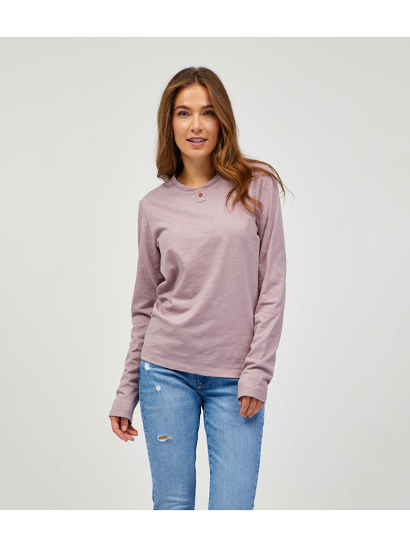 Sam 73 Régi rózsaszín női hosszú ujjú póló SAM 73 Naivara