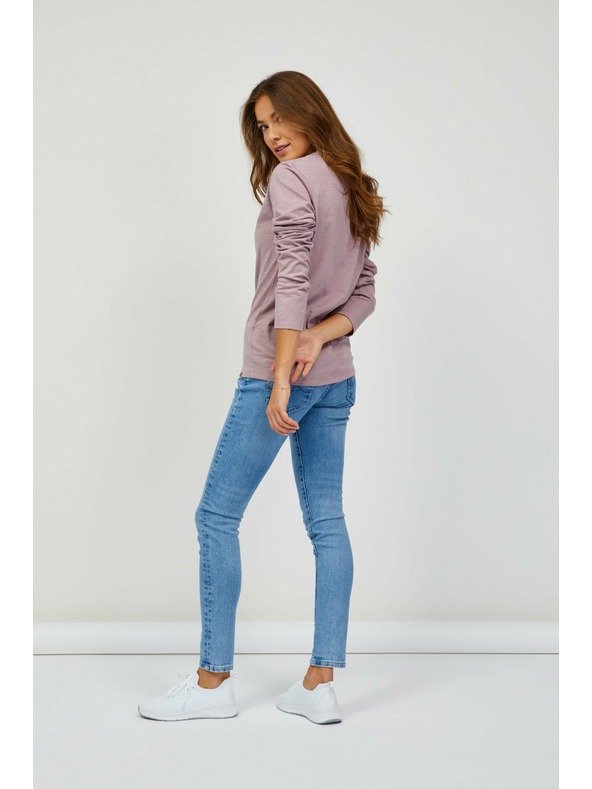 Sam 73 Régi rózsaszín női hosszú ujjú póló SAM 73 Naivara