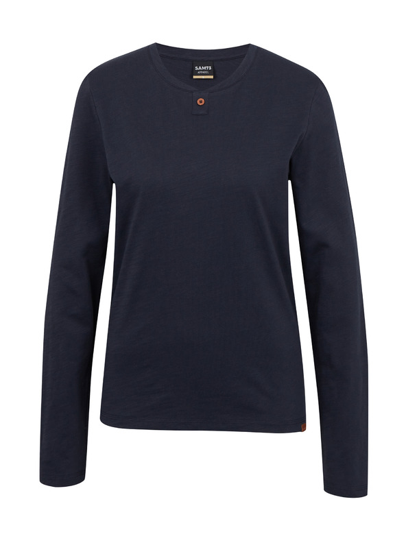 Sam 73 Sötétkék női hosszú ujjú póló SAM 73 Naivara