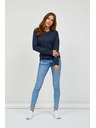 Sam 73 Sötétkék női hosszú ujjú póló SAM 73 Naivara