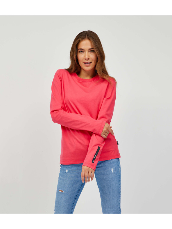 Sam 73 Sötét rózsaszín női hosszú ujjú póló SAM 73 Sariol