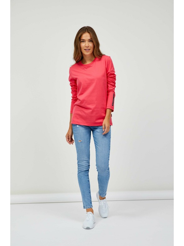 Sam 73 Sötét rózsaszín női hosszú ujjú póló SAM 73 Sariol
