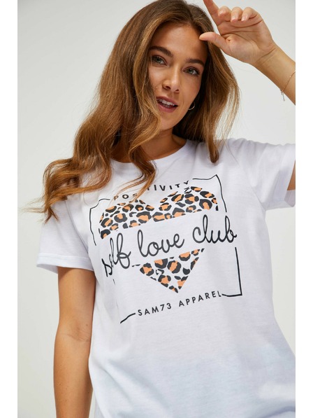 Sam 73 Fehér női póló SAM 73 Inathi