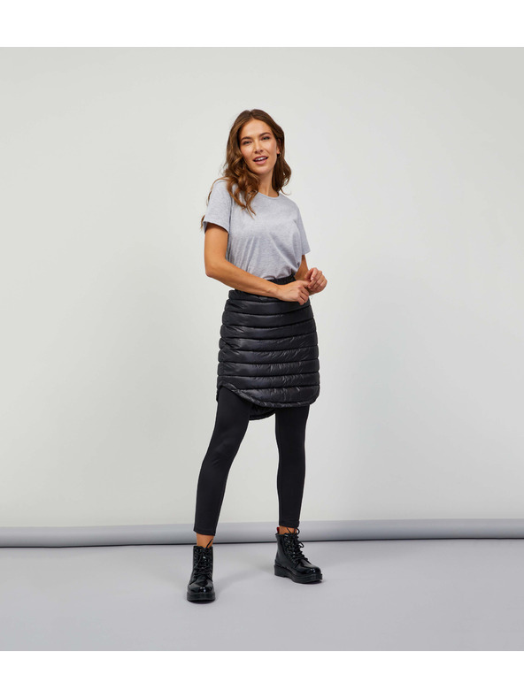 Sam 73 Fekete női steppelt szoknya SAM 73 Colilo