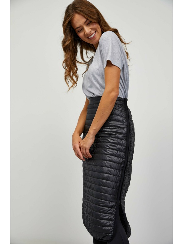 Sam 73 Fekete női steppelt szoknya SAM 73 Denavi