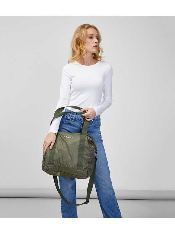Sam 73 Khaki színű sporttáska SAM 73 Ulenfe