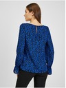 Orsay ORSAY fekete-kék virágmintás női blúz