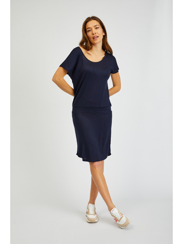 Sam 73 Sötétkék női alapruha SAM73 Corvus