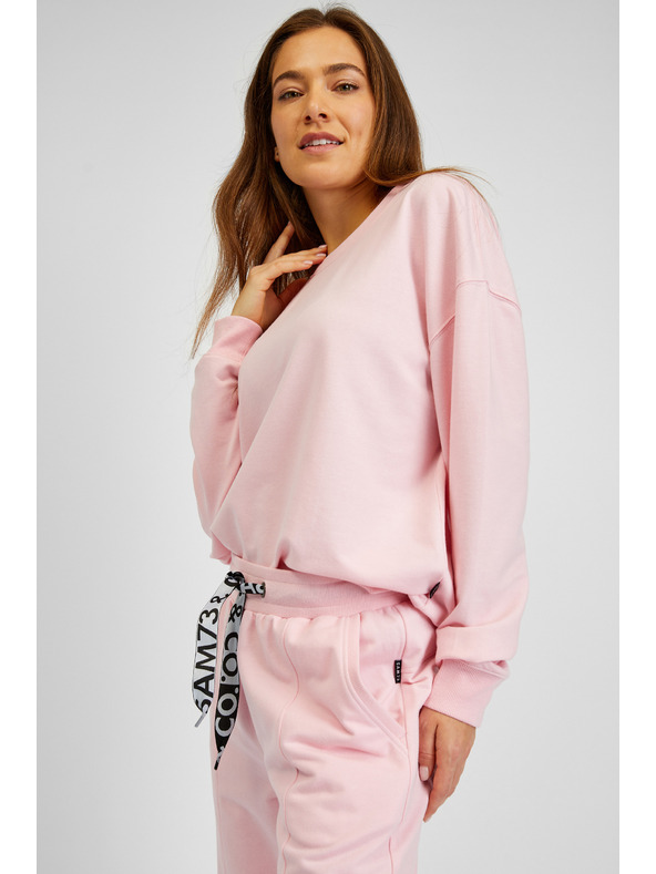 Sam 73 Világos rózsaszín női melegítőnadrág SAM73 Amethyst