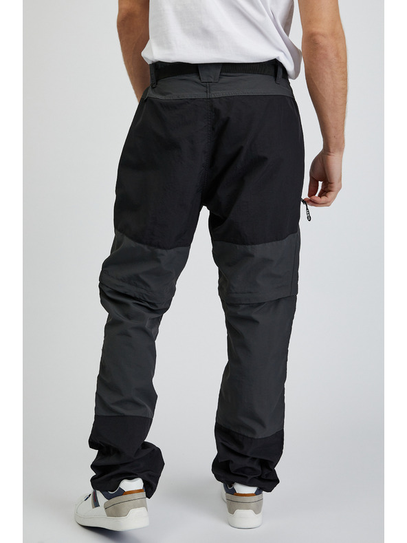 Sam 73 Fekete és szürke férfi nadrág levehető szárral SAM73 Walter