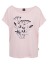 Sam 73 Világos rózsaszín női nyomtatott póló SAM73 Circinus