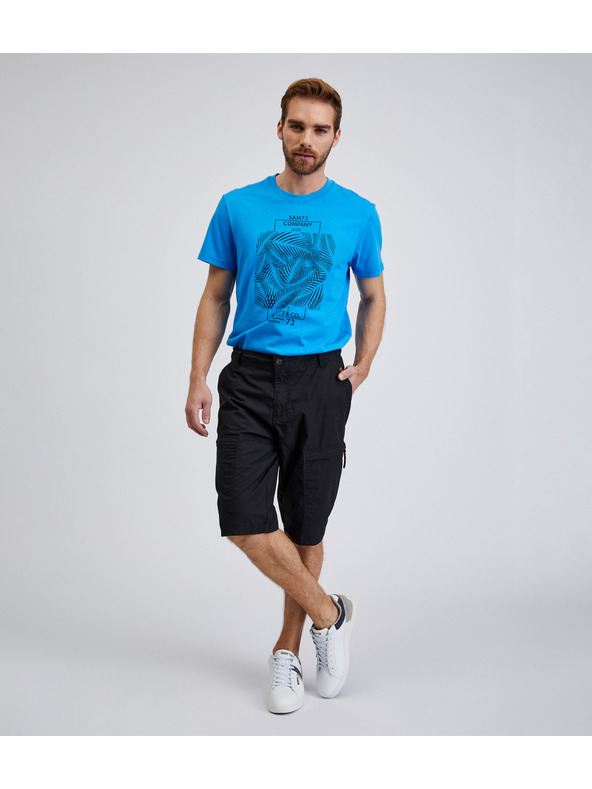 Sam 73 Fekete férfi rövidnadrág SAM73 Cygnus