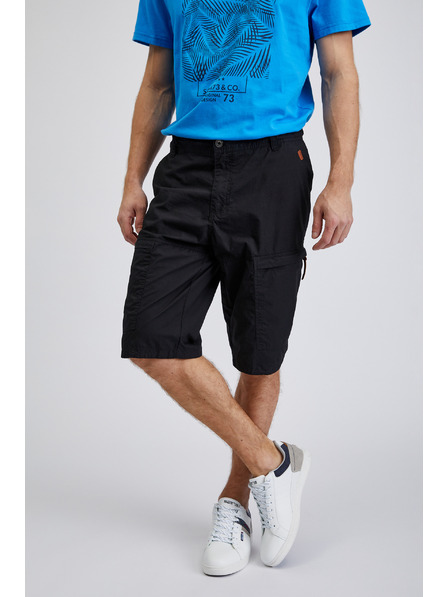 Sam 73 Fekete férfi rövidnadrág SAM73 Cygnus