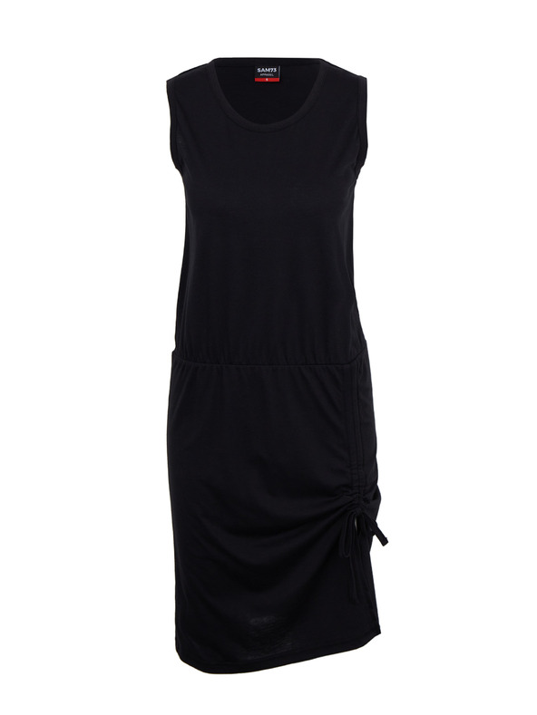 Sam 73 Fekete női basic ruha SAM73 Indus