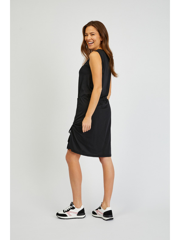 Sam 73 Fekete női basic ruha SAM73 Indus