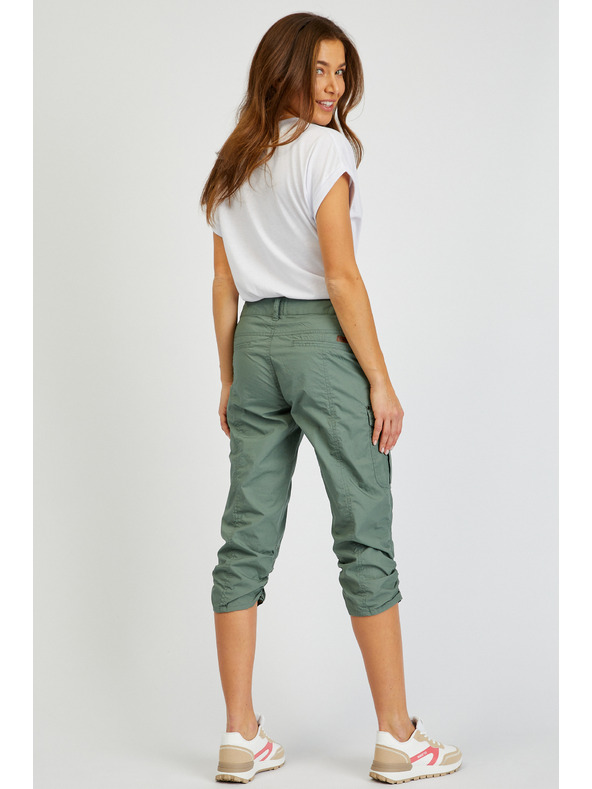 Sam 73 Zöld női háromnegyedes nadrág SAM73 Fornax