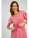 Sam 73 Fehér és piros női csíkos ruha SAM73 Sagitta