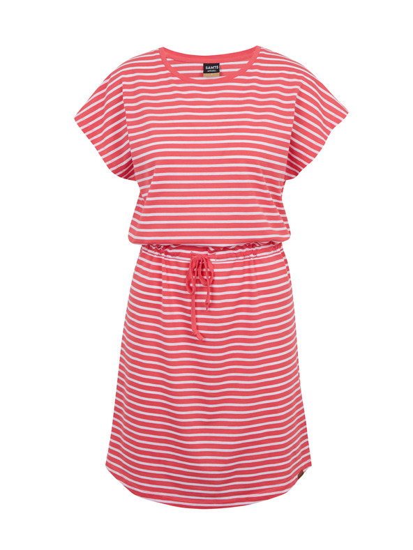 Sam 73 Fehér és piros női csíkos ruha SAM73 Sagitta