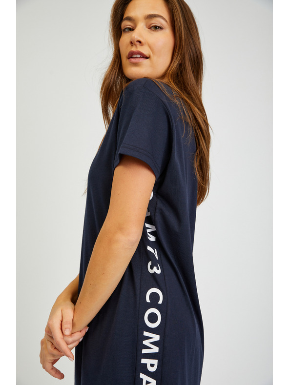 Sam 73 Sötétkék női nyári ruha SAM73 Delphinus