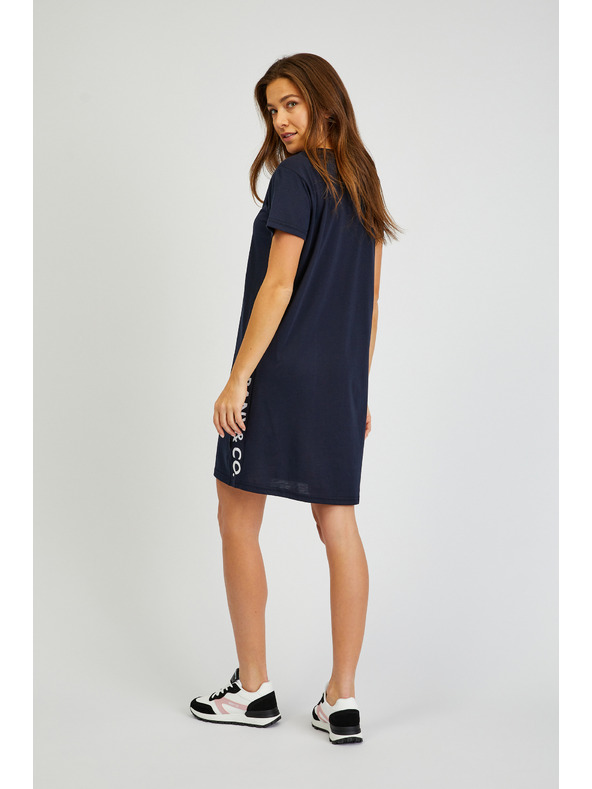 Sam 73 Sötétkék női nyári ruha SAM73 Delphinus