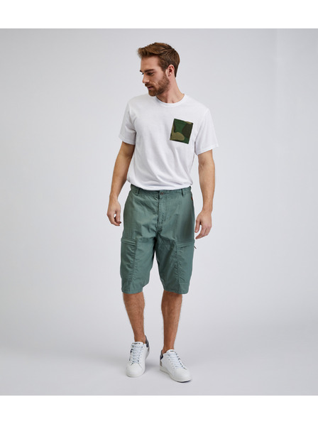 Sam 73 Zöld férfi pamut rövidnadrág SAM73 Cygnus