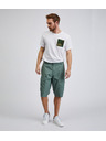 Sam 73 Zöld férfi pamut rövidnadrág SAM73 Cygnus