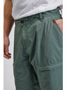 Sam 73 Zöld férfi pamut rövidnadrág SAM73 Cygnus