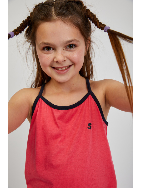 Sam 73 Korallszínű lányoknak való pulóver SAM73 Russell