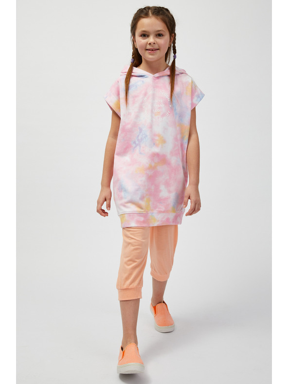 Sam 73 Kék-rózsaszín hosszú ujjatlan pulóver lányoknak SAM73 Pyr