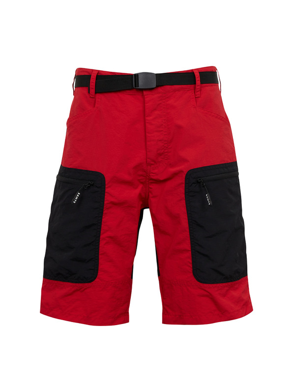 Sam 73 Fekete és piros férfi rövidnadrág SAM73 Andalusit