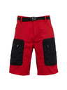 Sam 73 Fekete és piros férfi rövidnadrág SAM73 Andalusit