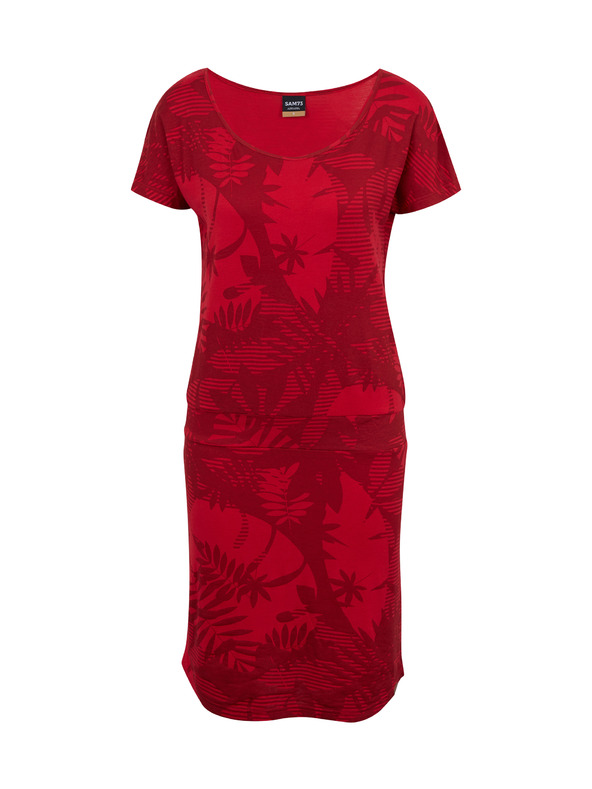 Sam 73 Piros Női mintás ruha SAM73 Corvus