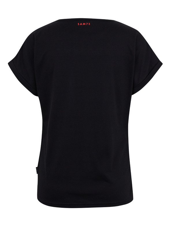 Sam 73 Fekete női póló SAM73 Dorado