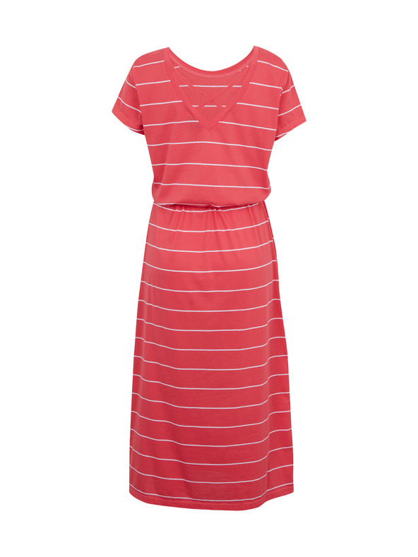 Sam 73 Piros női csíkos ruha SAM73 Columba