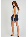 Sam 73 Sötétkék Női mintás rövidnadrág SAM 73 Pisces