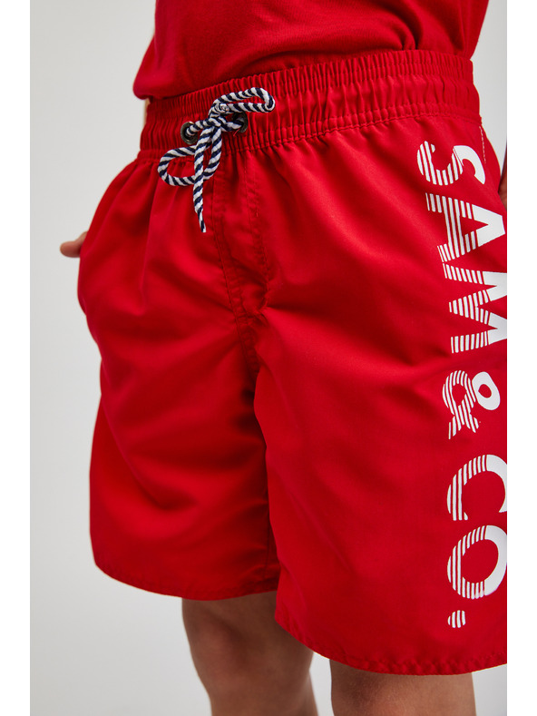 Sam 73 Piros fiú fürdőruha SAM 73 Roman