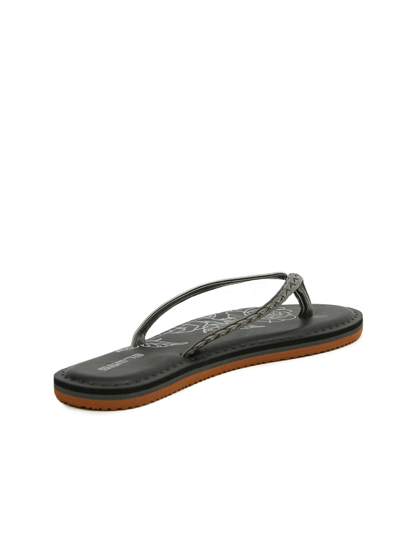 Sam 73 Fekete női mintás szandál SAM 73 Mia fekete női papucs