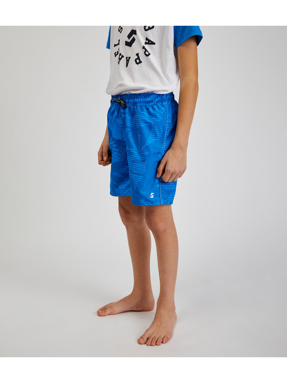 Sam 73 Kék fiú fiú mintás fürdőruha SAM73 Sanjeev