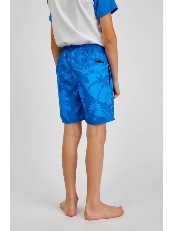 Sam 73 Kék fiú fiú mintás fürdőruha SAM73 Sanjeev