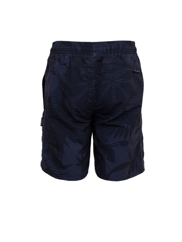 Sam 73 Sötétkék fiú fiú mintás fürdőruha SAM73 Sanjeev