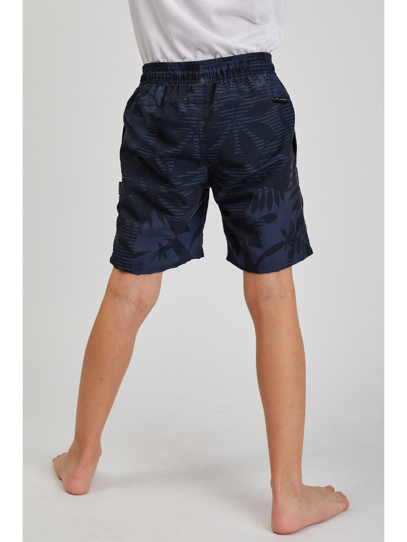 Sam 73 Sötétkék fiú fiú mintás fürdőruha SAM73 Sanjeev